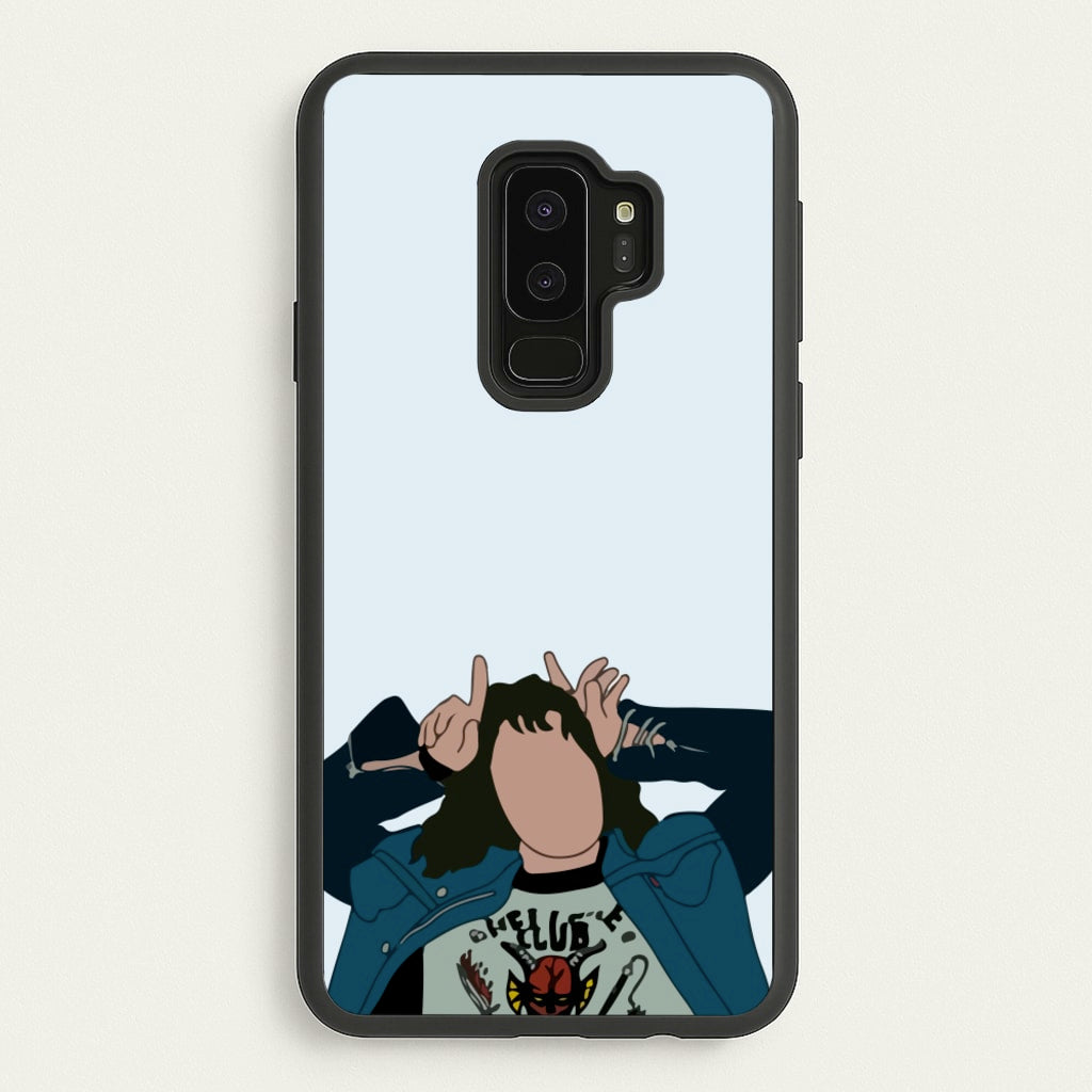 Eddie Munson - Stranger Things Phone Case for Galaxy S9 Plus