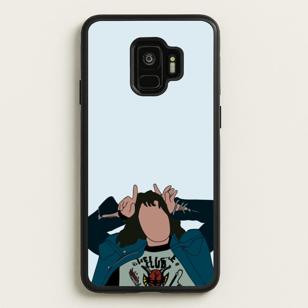 Eddie Munson - Stranger Things Phone Case for Galaxy S9