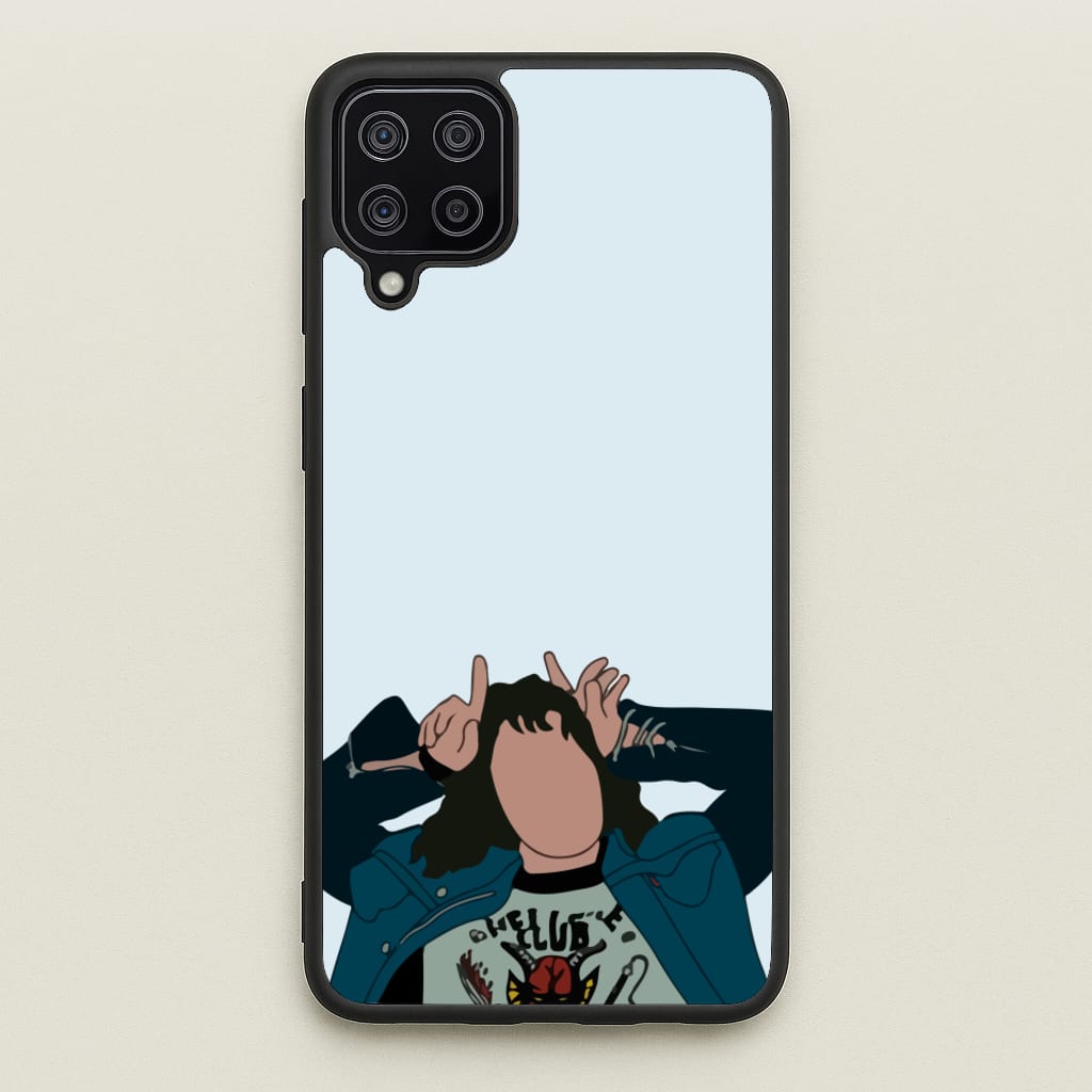 Eddie Munson - Stranger Things Phone Case for Galaxy A12