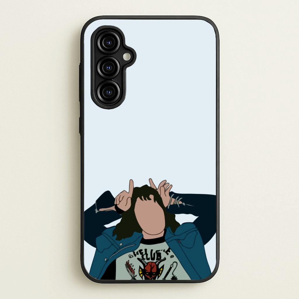 Eddie Munson - Stranger Things Phone Case for Galaxy A54