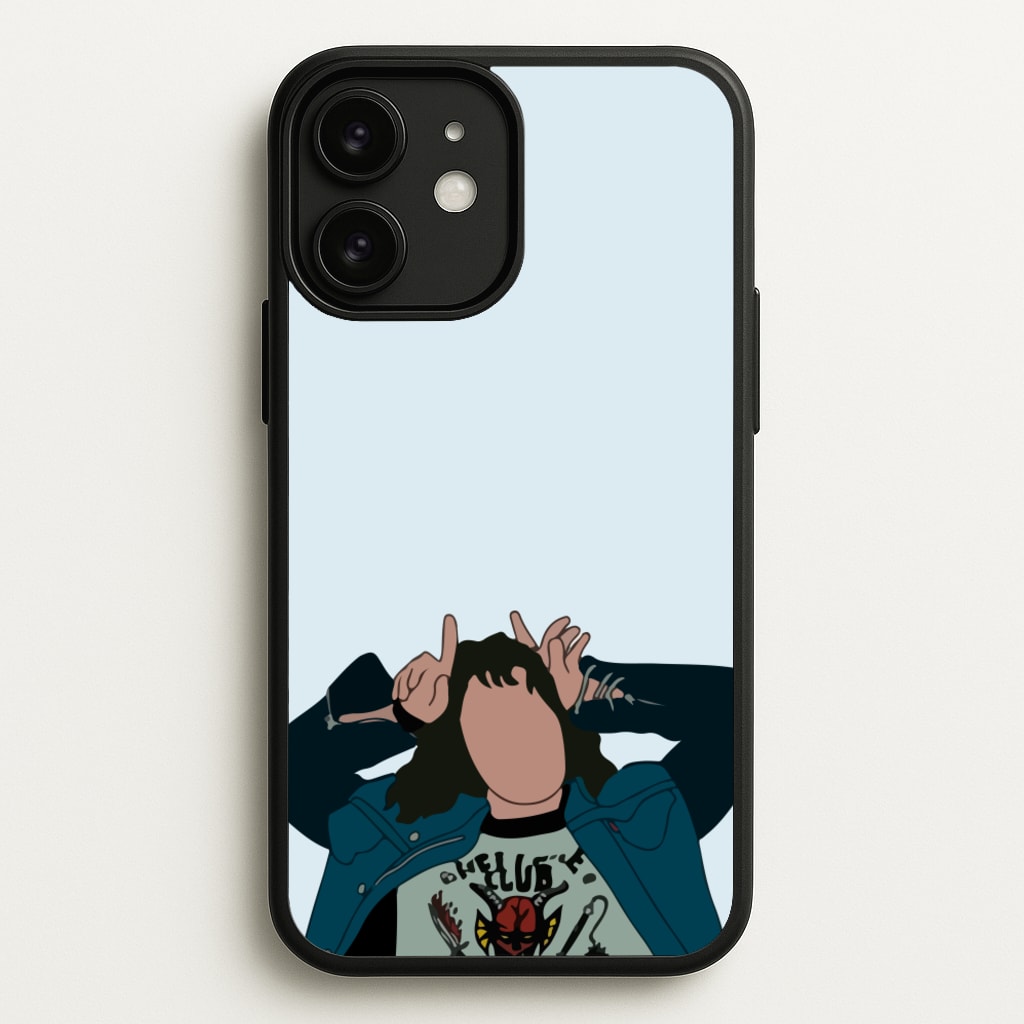 Eddie Munson - Stranger Things Phone Case for iPhone 11