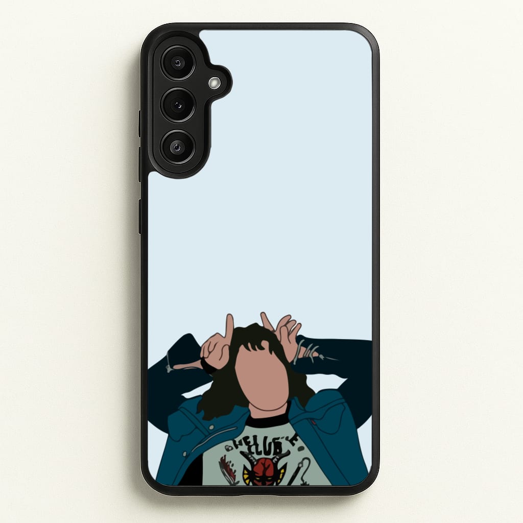 Eddie Munson - Stranger Things Phone Case for Galaxy A34
