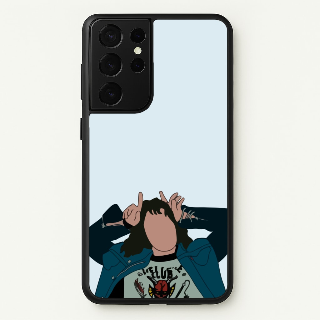 Eddie Munson - Stranger Things Phone Case for Galaxy S21 Ultra