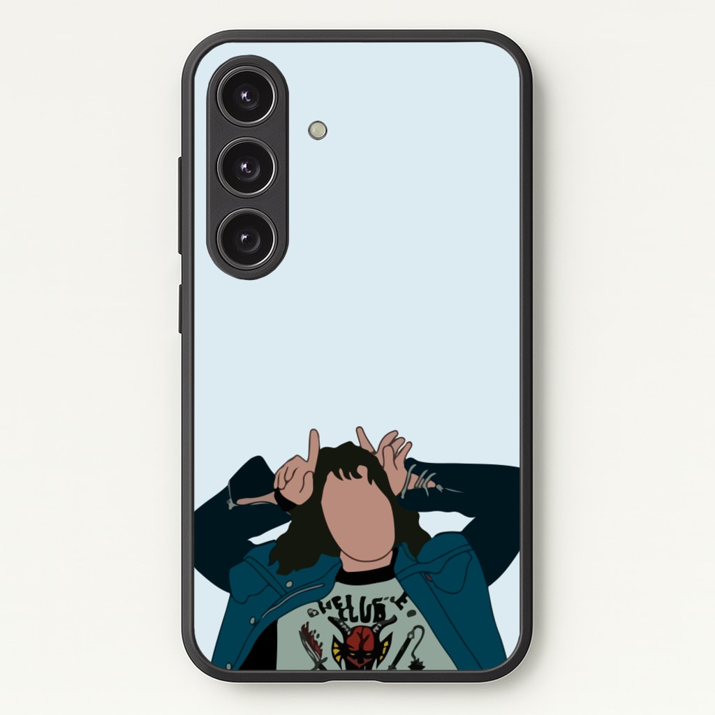 Eddie Munson - Stranger Things Phone Case for Galaxy S24 Plus