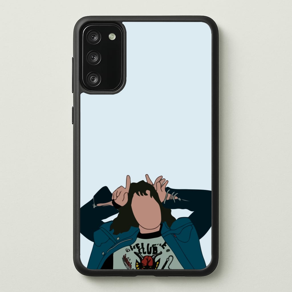 Eddie Munson - Stranger Things Phone Case for Galaxy S20