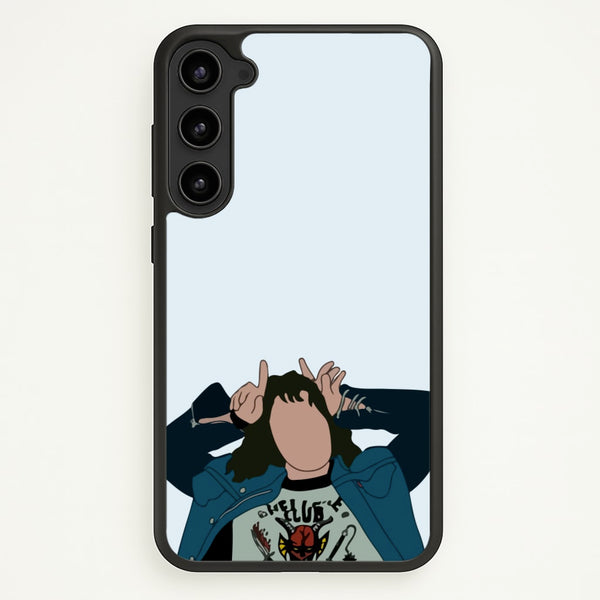Eddie Munson - Stranger Things Phone Case for Galaxy S23 Plus