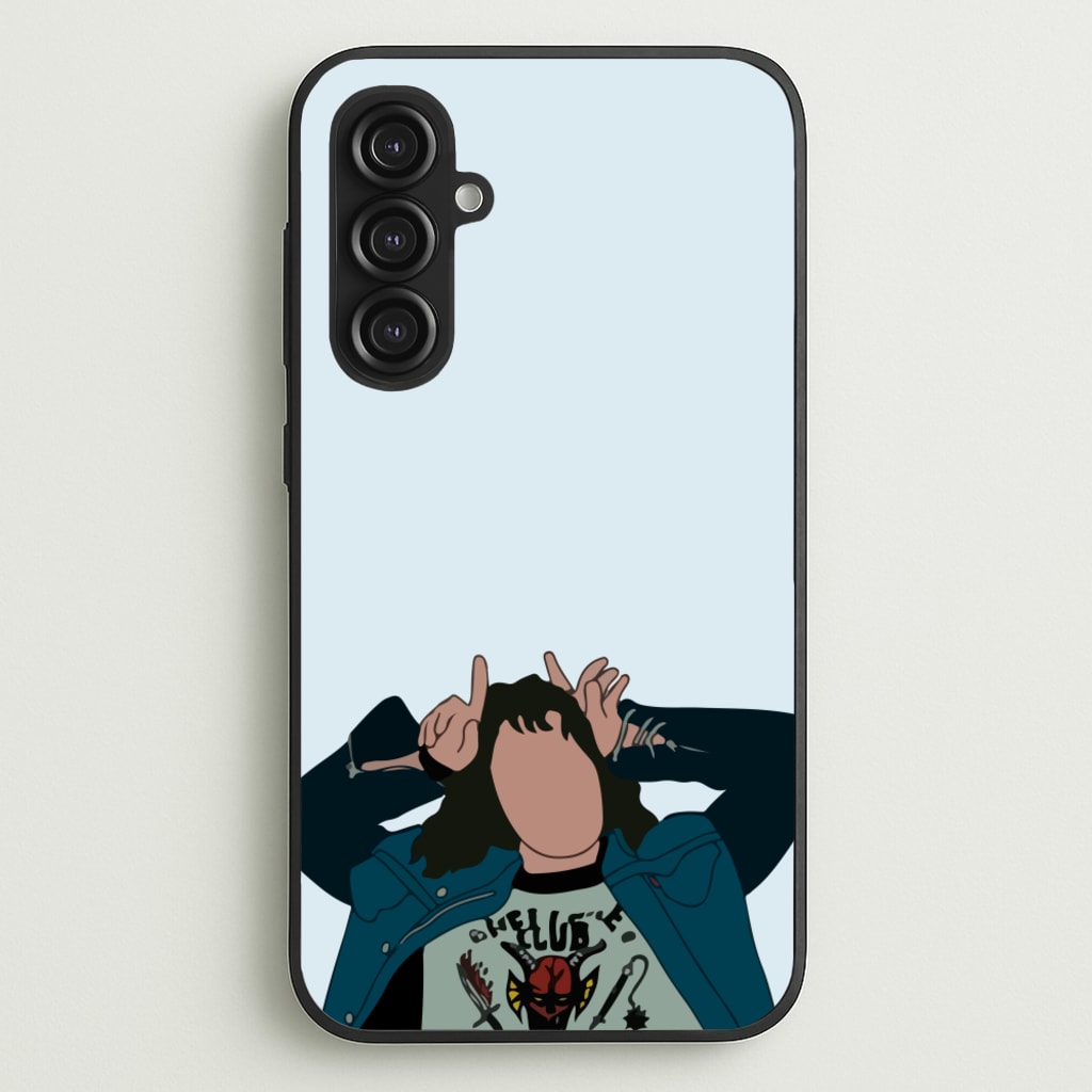 Eddie Munson - Stranger Things Phone Case for Galaxy S23FE