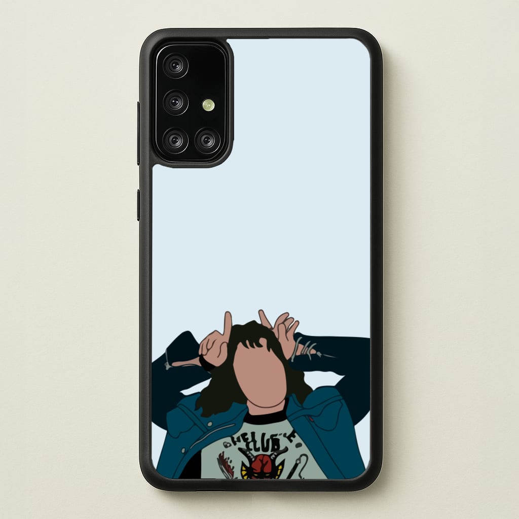 Eddie Munson - Stranger Things Phone Case for Galaxy A71