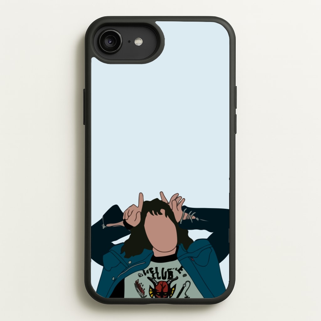 Eddie Munson - Stranger Things Phone Case for iPhone 6 Plus / 7 Plus / 8 Plus