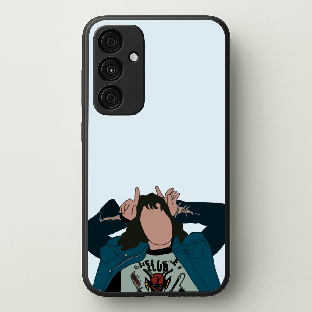 Eddie Munson - Stranger Things Phone Case for Galaxy A35