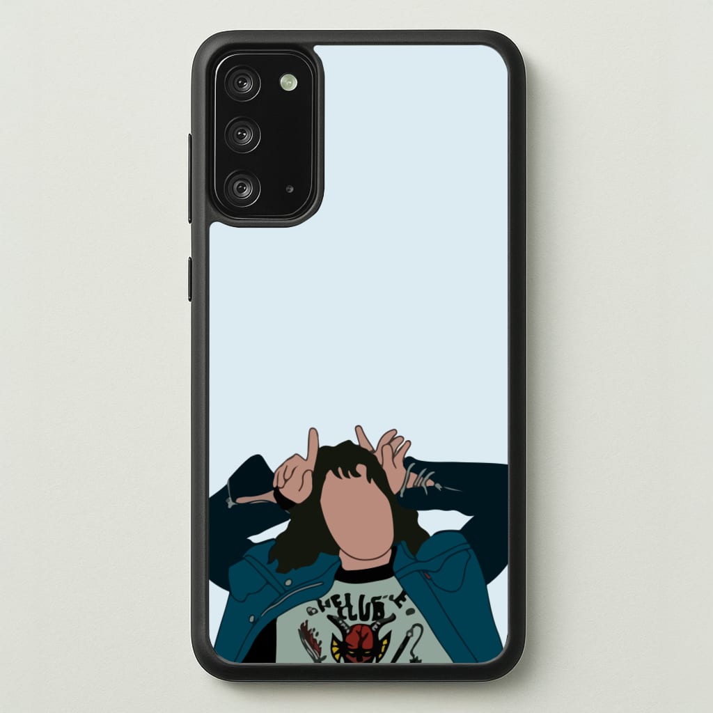 Eddie Munson - Stranger Things Phone Case for Galaxy Note 20