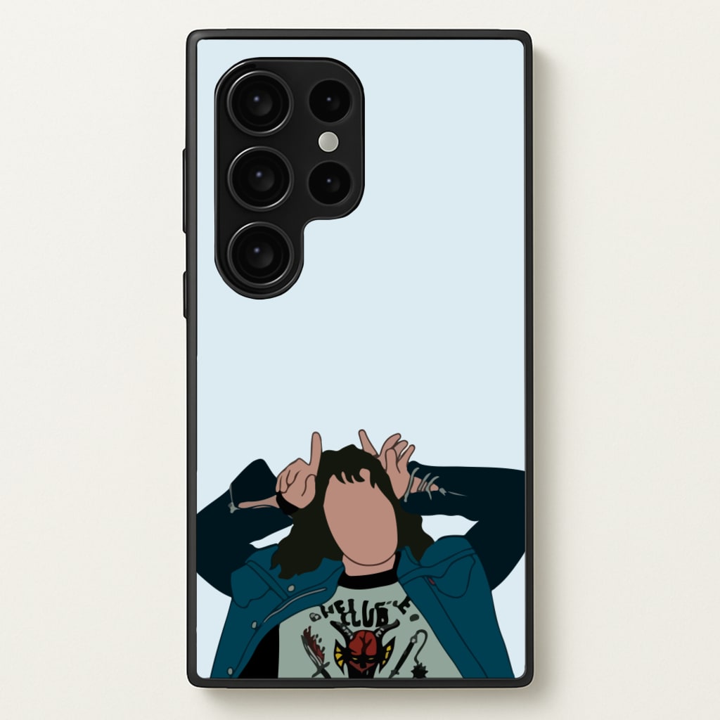 Eddie Munson - Stranger Things Phone Case for Galaxy S24 Ultra