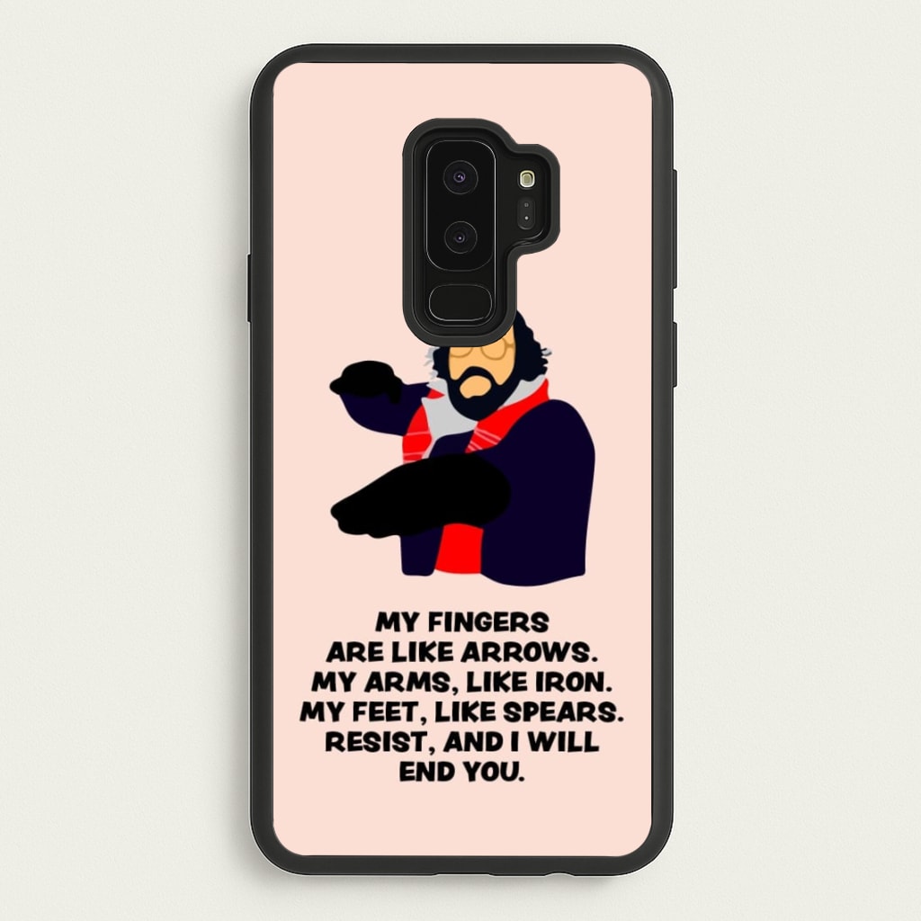 Murray Quote - Stranger Things Phone Case for Galaxy S9 Plus