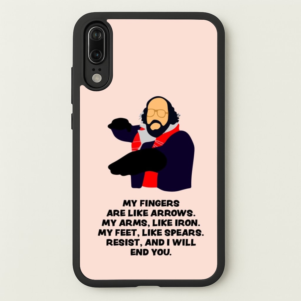 Murray Quote - Stranger Things Phone Case for Huawei P20