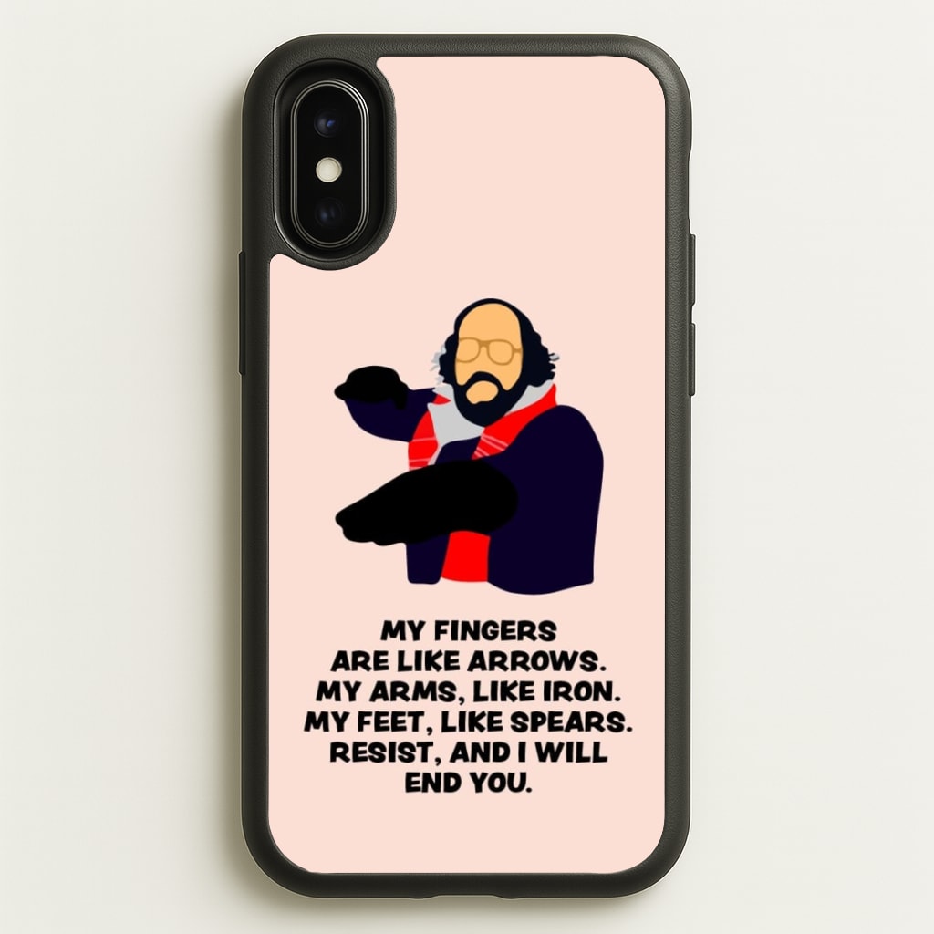 Murray Quote - Stranger Things Phone Case for iPhone X / XS