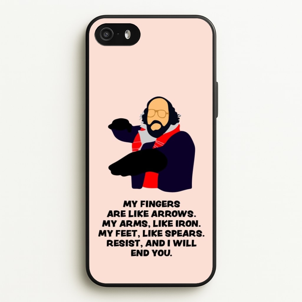 Murray Quote - Stranger Things Phone Case for iPhone 5 / 5s / SE 2016