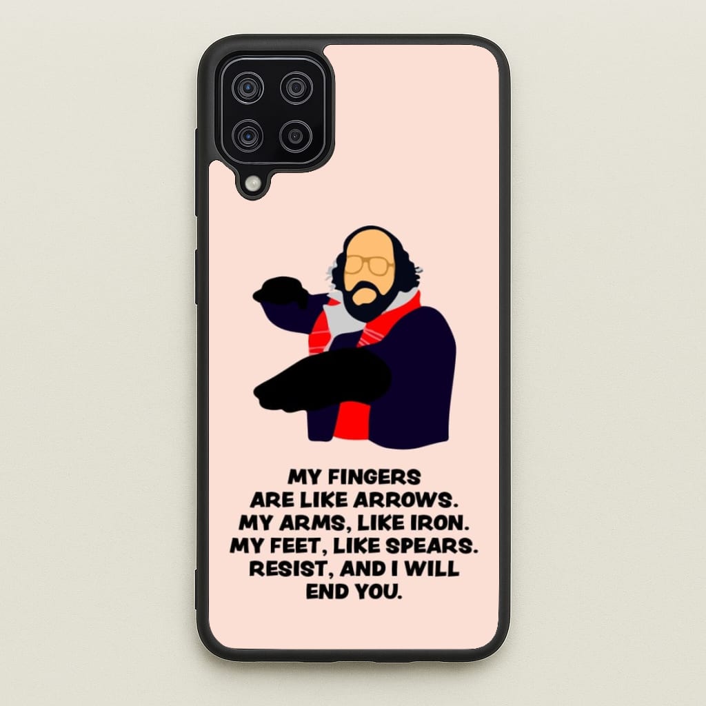 Murray Quote - Stranger Things Phone Case for Galaxy A12