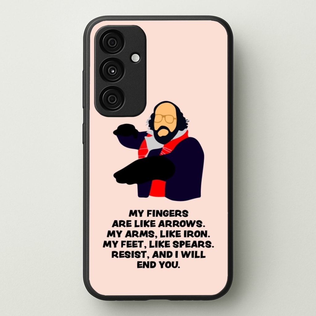 Murray Quote - Stranger Things Phone Case for Galaxy A55