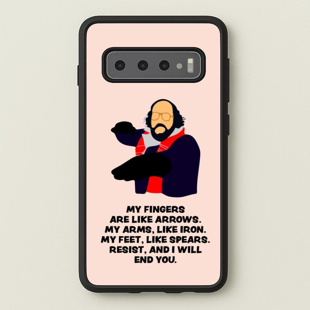 Murray Quote - Stranger Things Phone Case for Galaxy S10 Plus