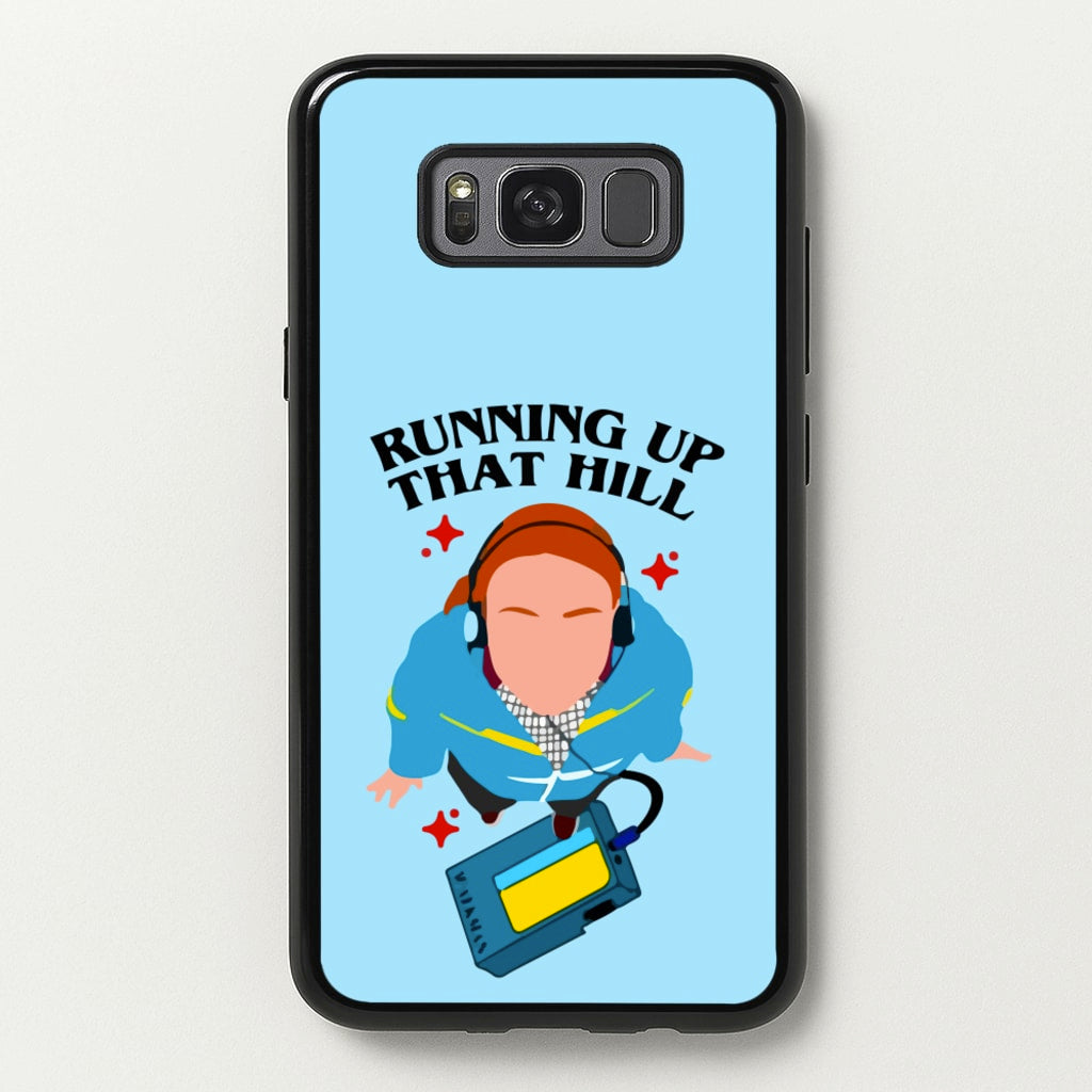 Running Up That Hill - Stranger Things Phone Case for Galaxy S8 Plus