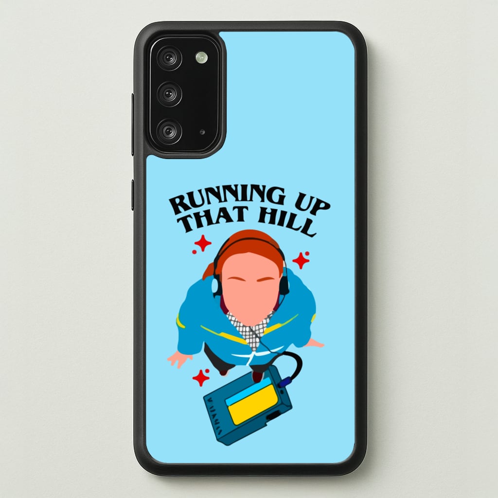 Running Up That Hill - Stranger Things Phone Case for Galaxy Note 20