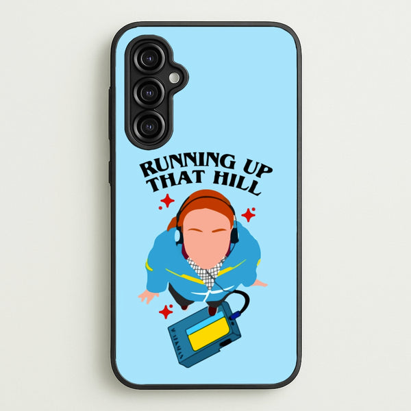 Running Up That Hill - Stranger Things Phone Case for Galaxy A14