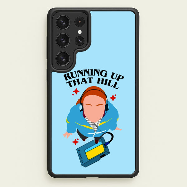 Running Up That Hill - Stranger Things Phone Case for Galaxy S22 Ultra
