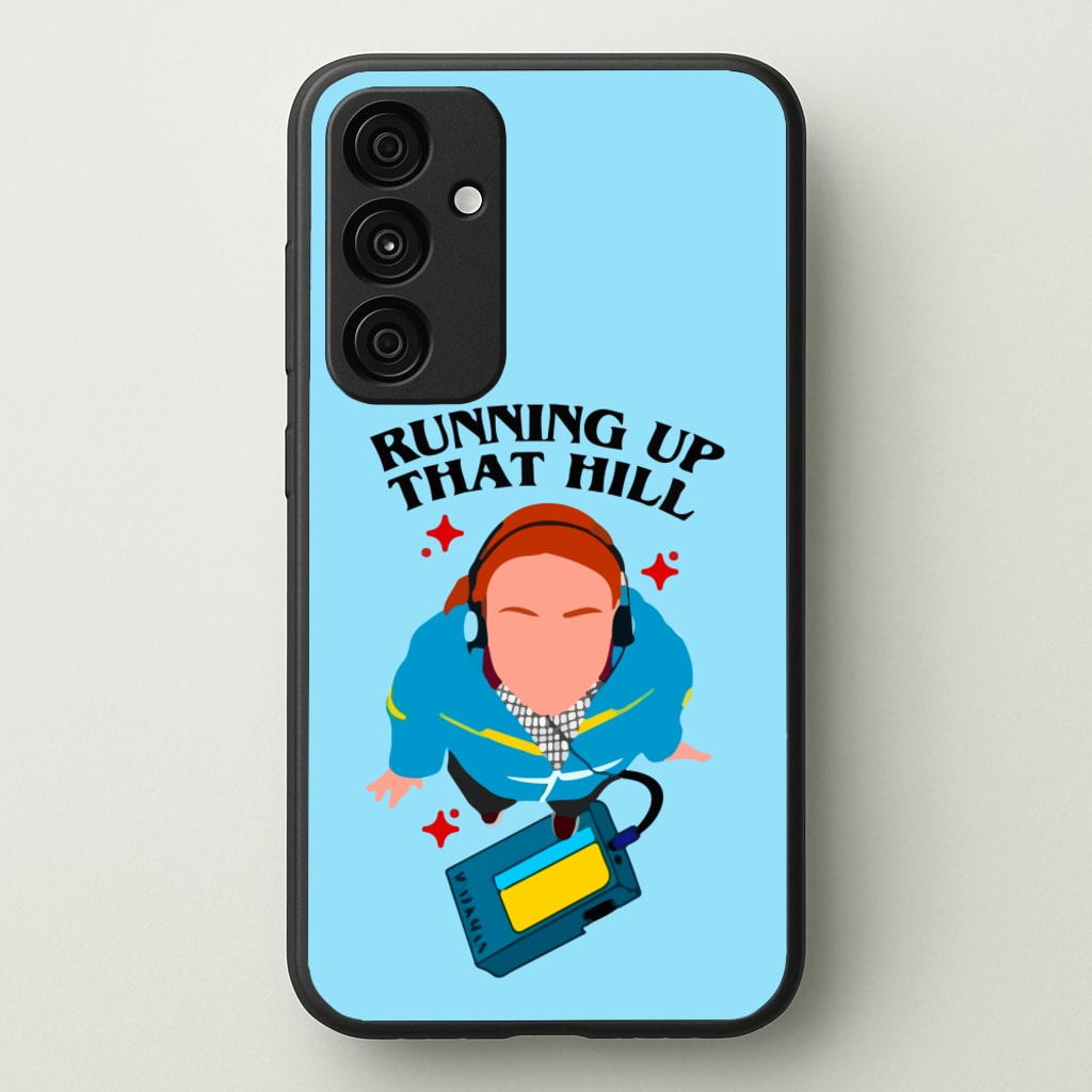 Running Up That Hill - Stranger Things Phone Case for Galaxy A15