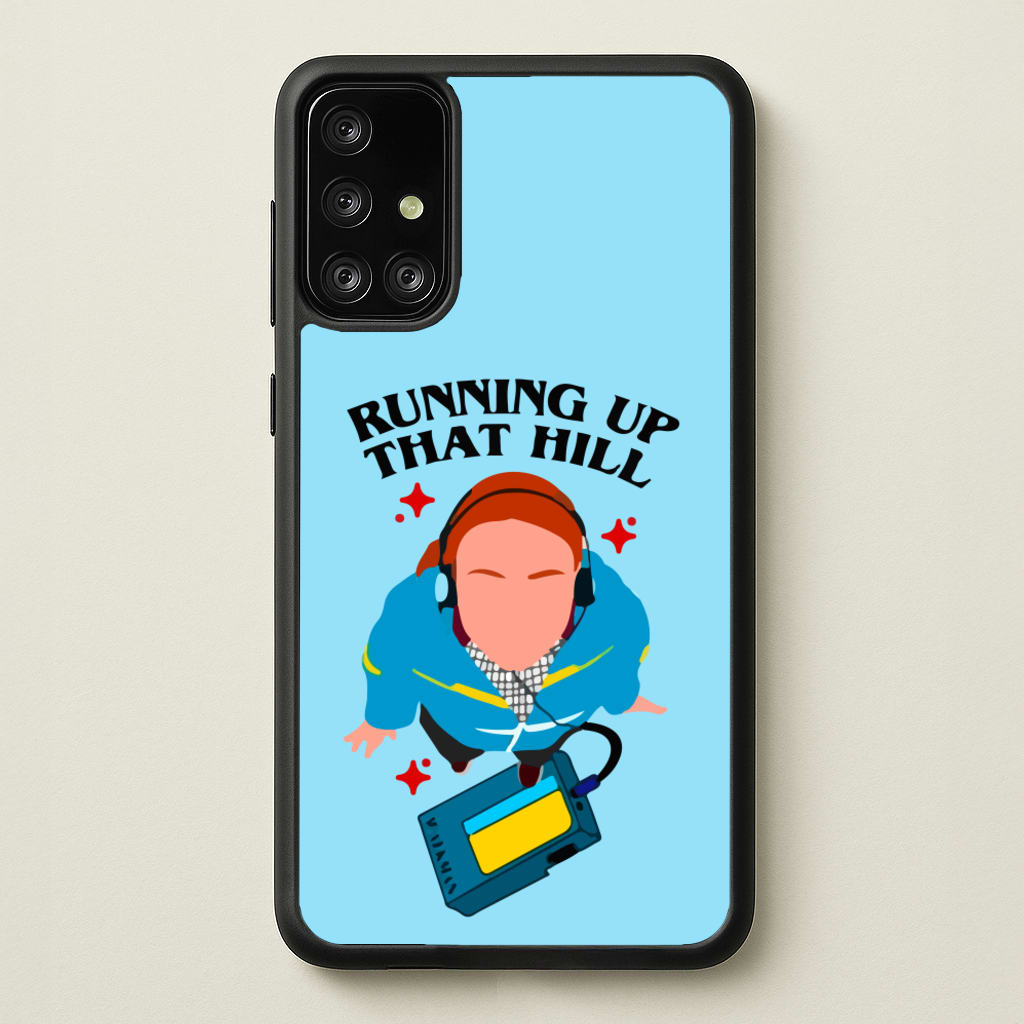 Running Up That Hill - Stranger Things Phone Case for Galaxy A71