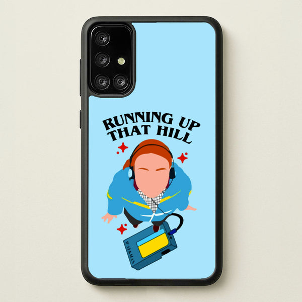 Running Up That Hill - Stranger Things Phone Case for Galaxy A71