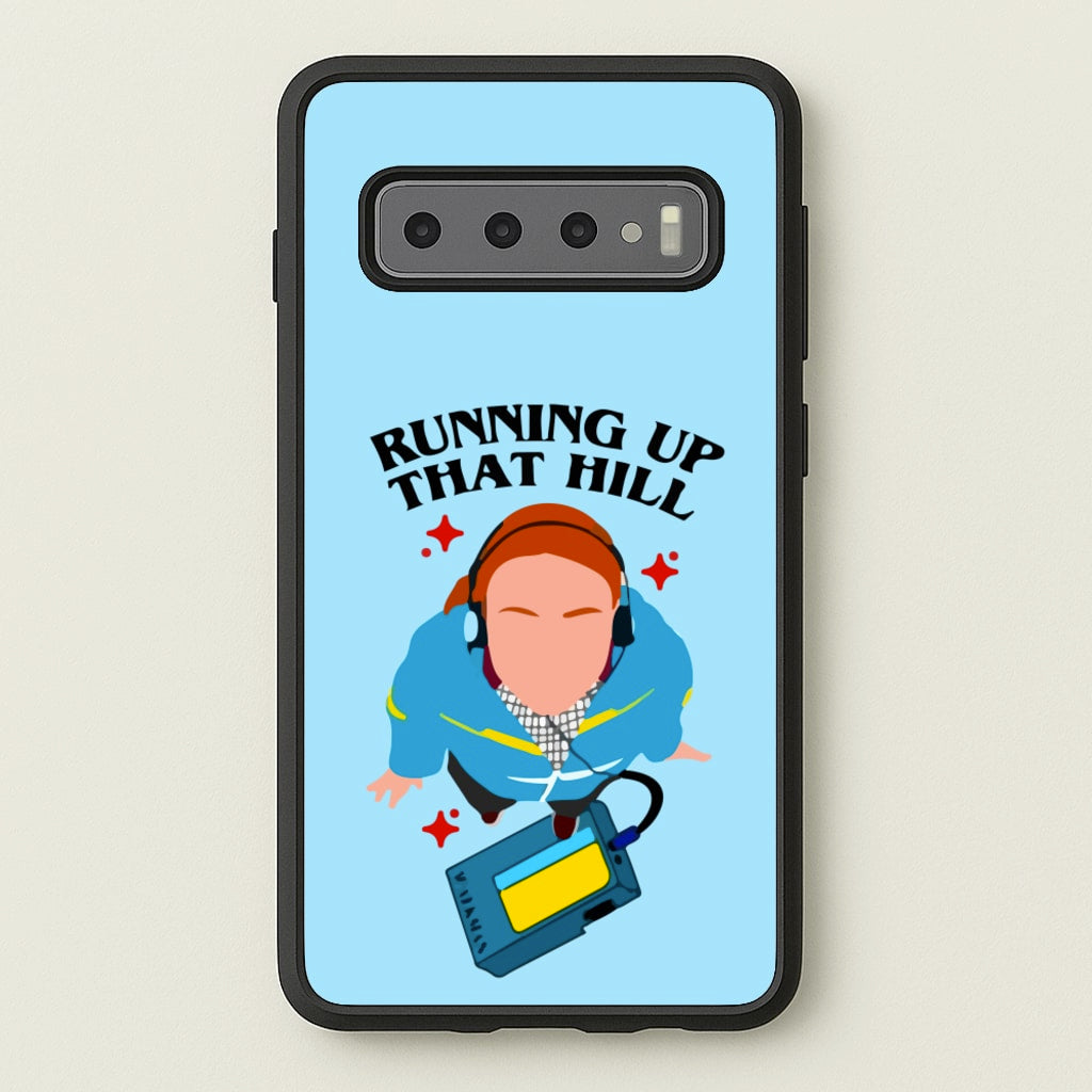 Running Up That Hill - Stranger Things Phone Case for Galaxy S10