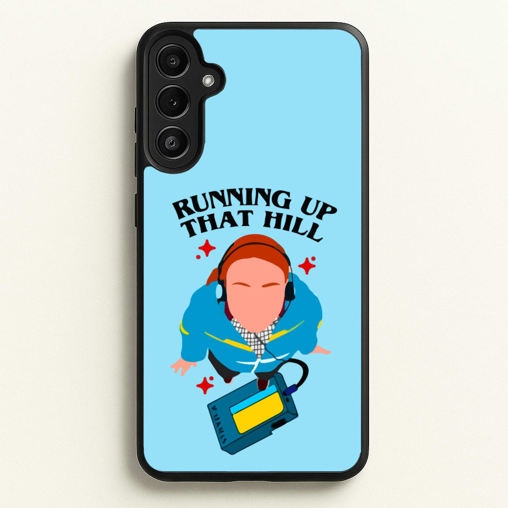 Running Up That Hill - Stranger Things Phone Case for Galaxy A34