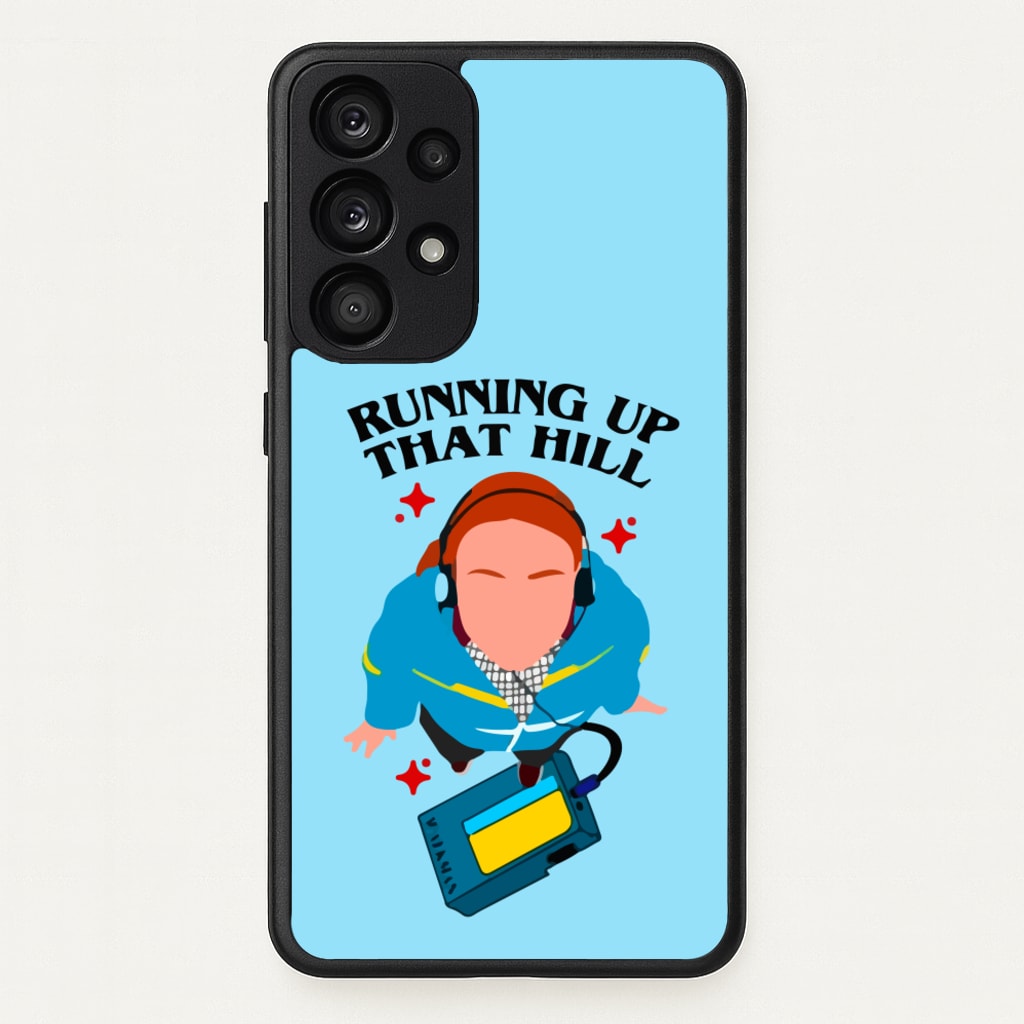 Running Up That Hill - Stranger Things Phone Case for Galaxy A53