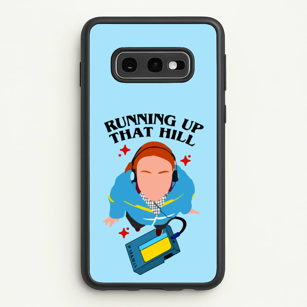 Running Up That Hill - Stranger Things Phone Case for Galaxy S10e