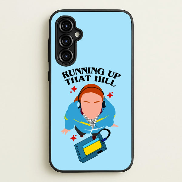 Running Up That Hill - Stranger Things Phone Case for Galaxy A54