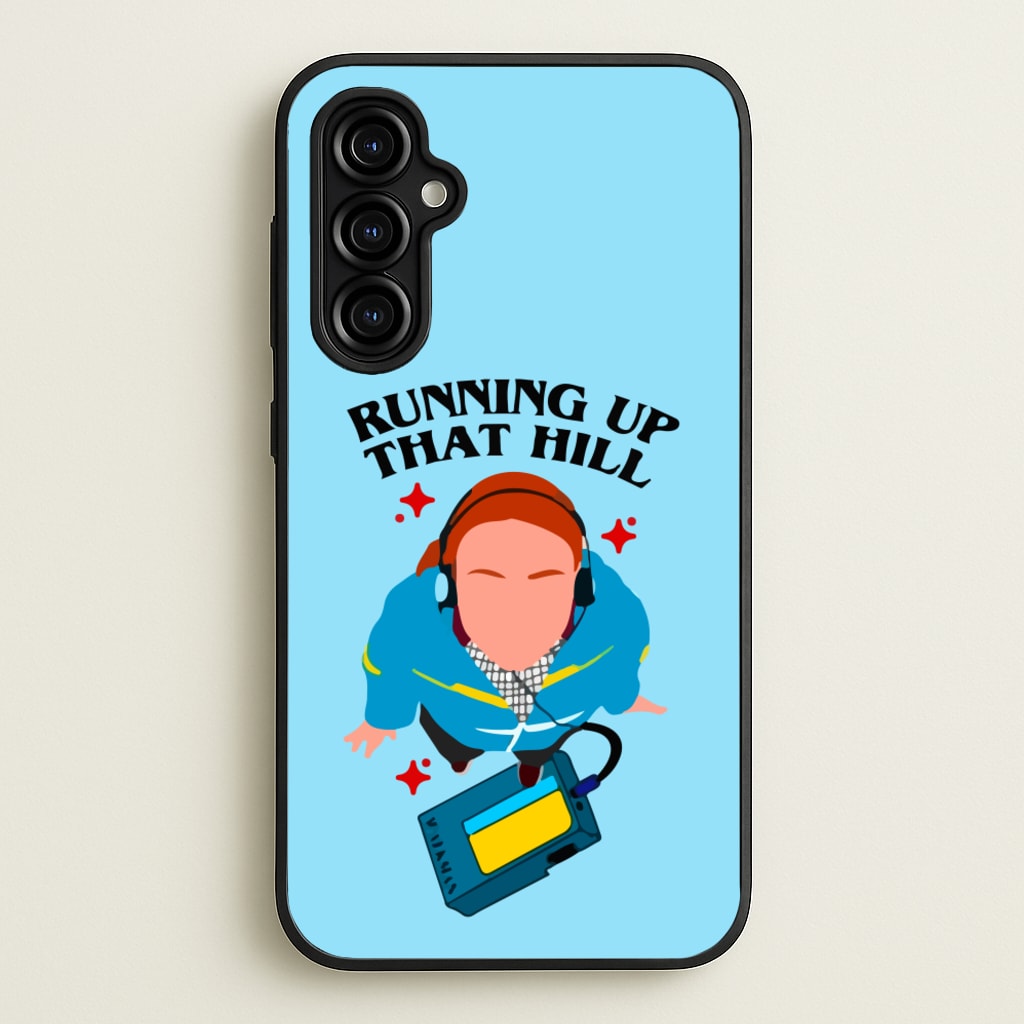 Running Up That Hill - Stranger Things Phone Case for Galaxy A54