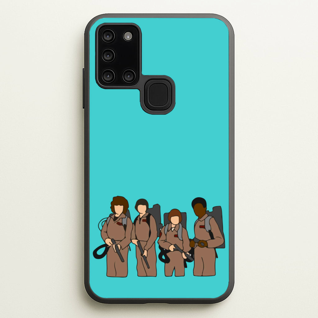 Ghost Busters Costumes - Stranger Things Phone Case for Galaxy A21s