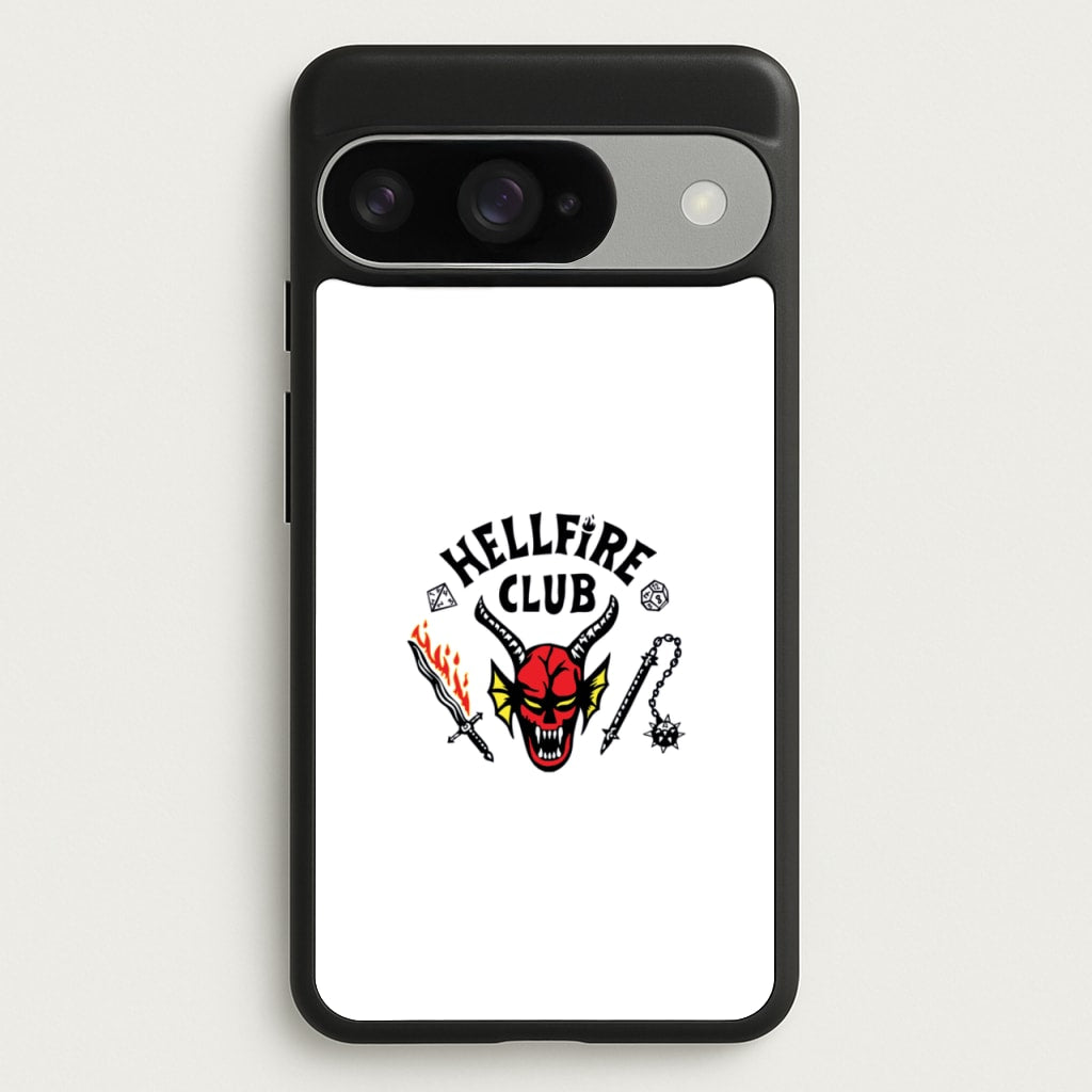 Hellfire Logo - White Phone Case for Google Pixel 10 / 10 Pro