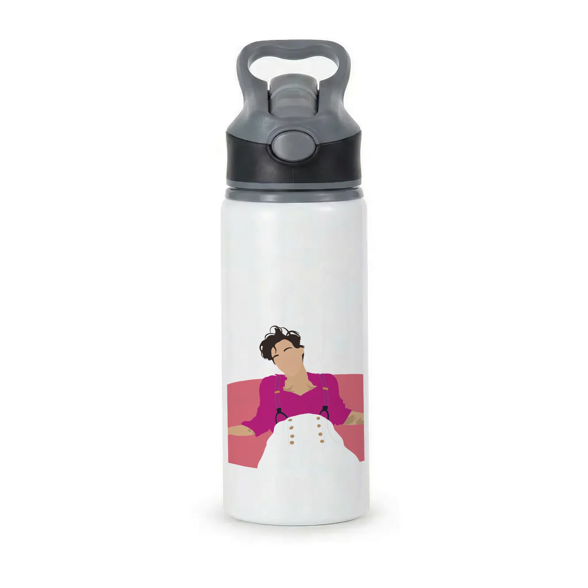 Faceless Harry Active Water Bottle - Black