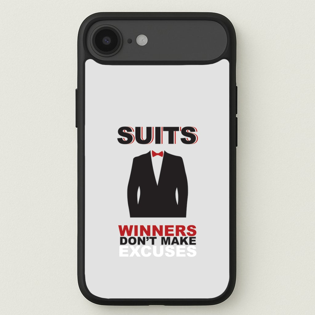 Winners Don't Make Excuses Phone Case for iPhone 17 Air