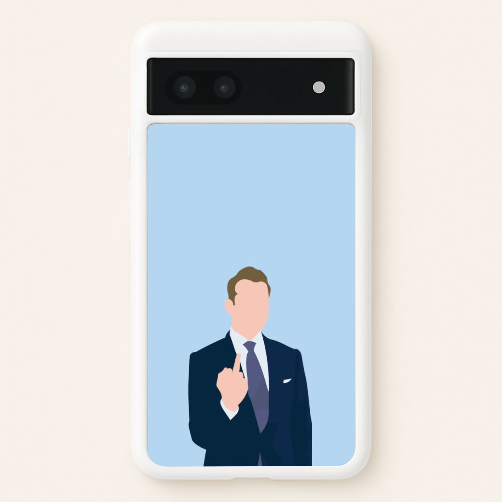 Middle Finger - Suits Phone Case for Google Pixel 6a