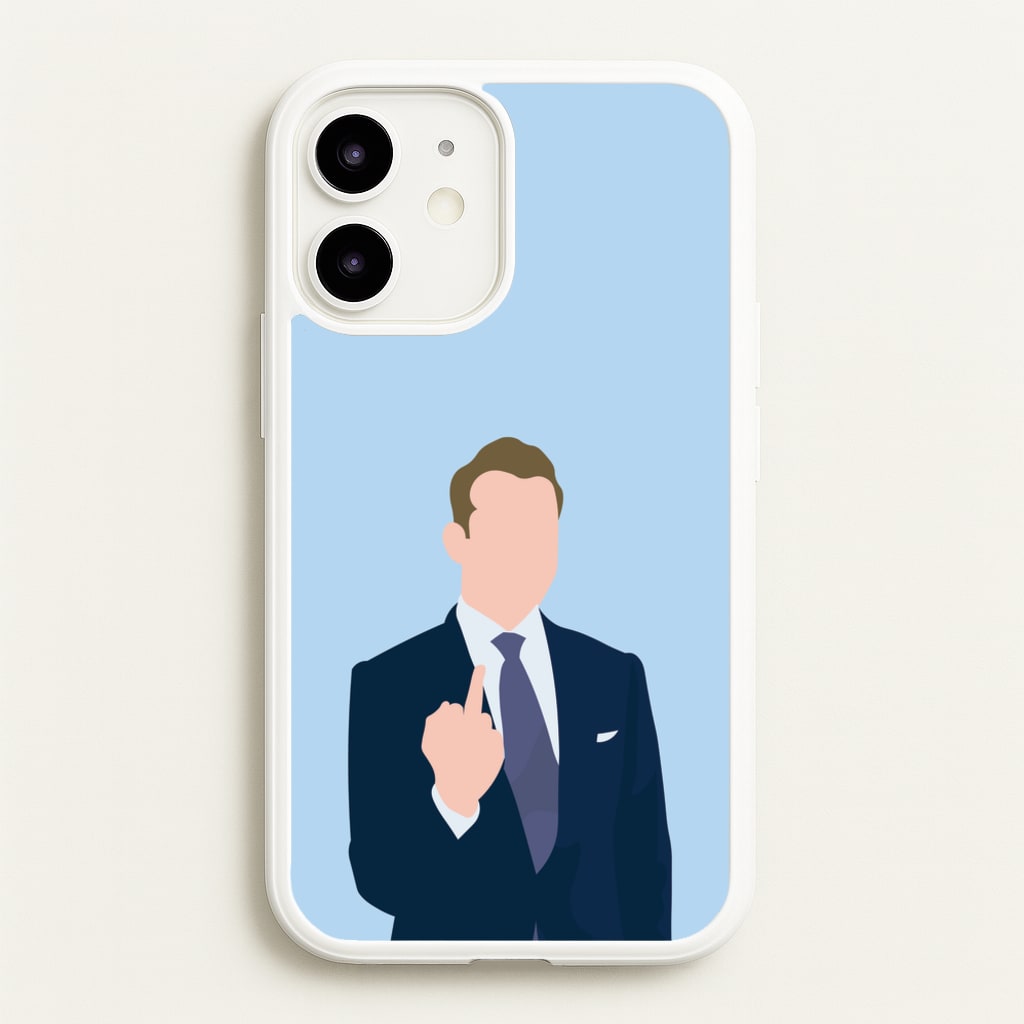 Middle Finger - Suits Phone Case for iPhone 12 Mini
