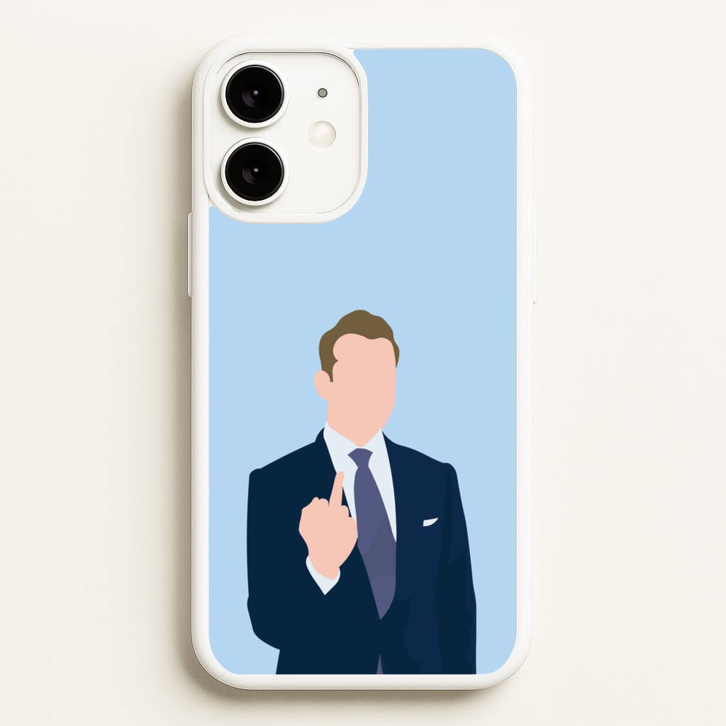 Middle Finger - Suits Phone Case for iPhone 11