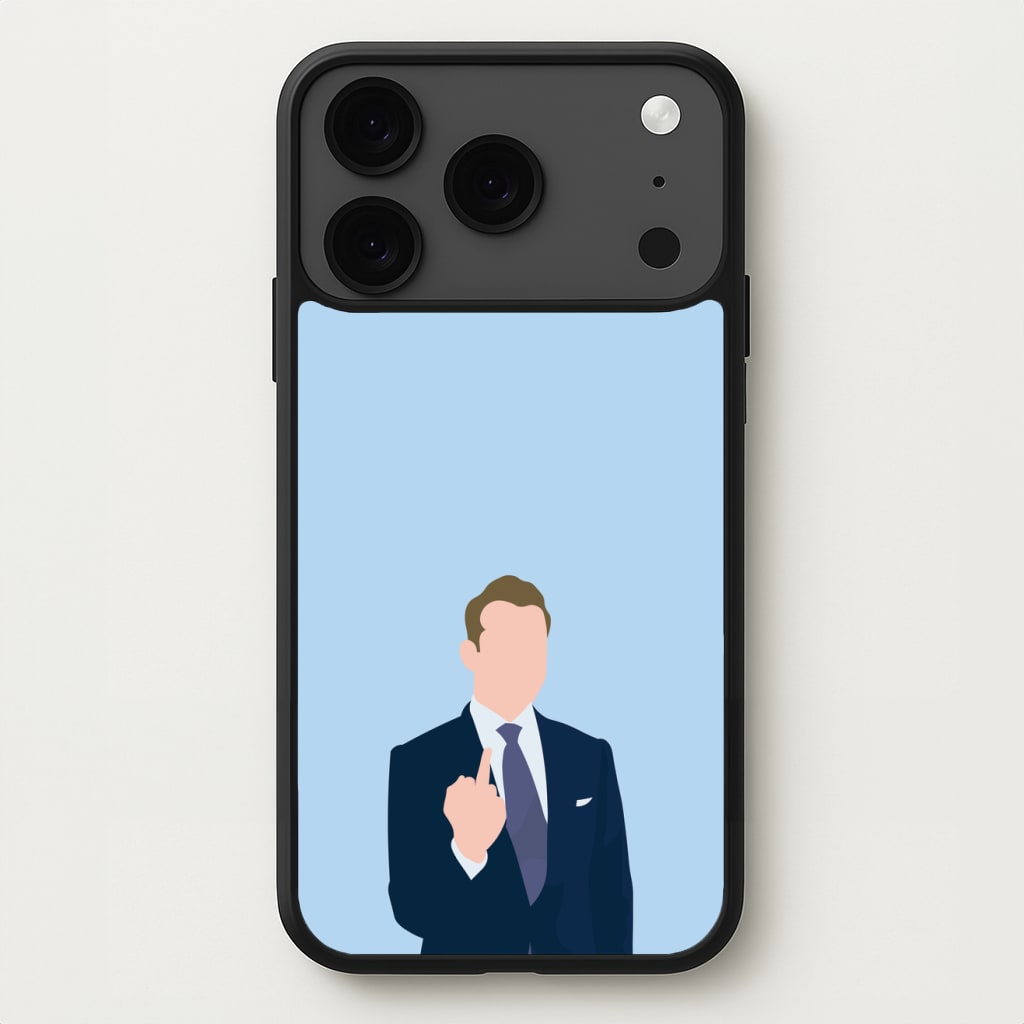 Middle Finger Phone Case for iPhone 17 Pro