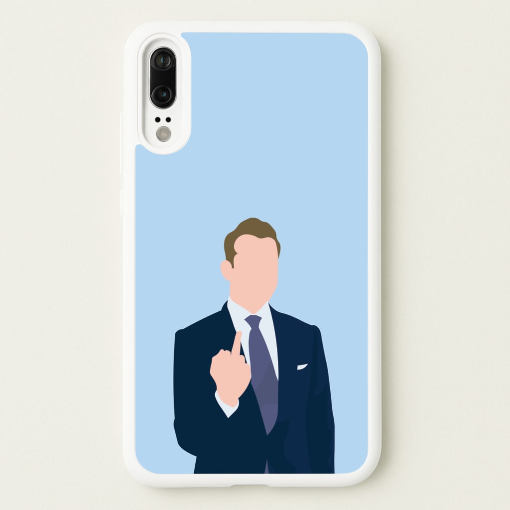 Middle Finger - Suits Phone Case for Huawei P20