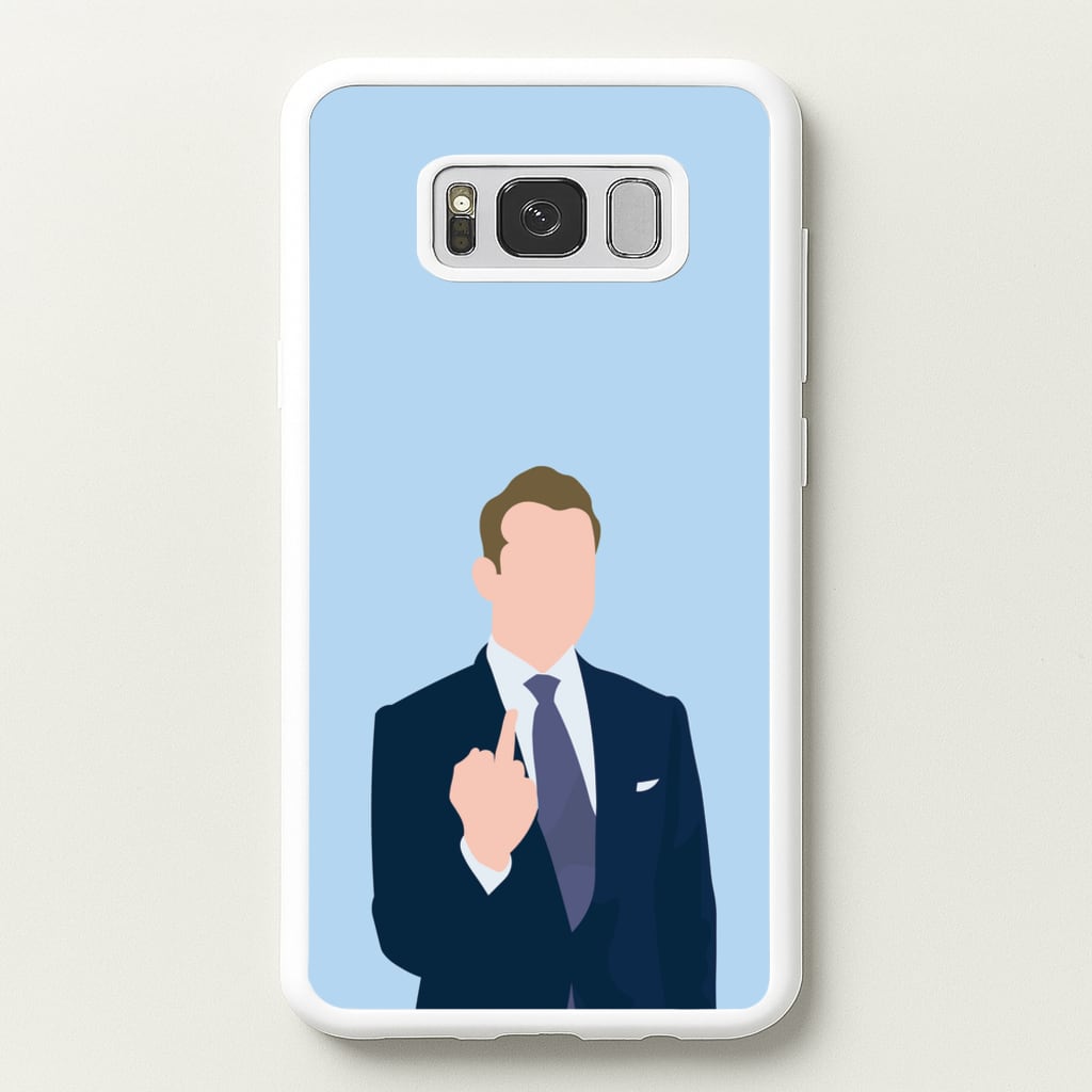 Middle Finger - Suits Phone Case for Galaxy S8 Plus