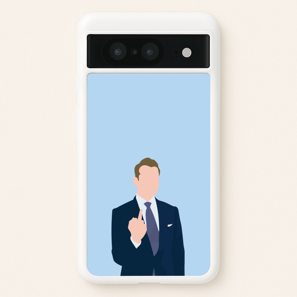 Middle Finger - Suits Phone Case for Google Pixel 8