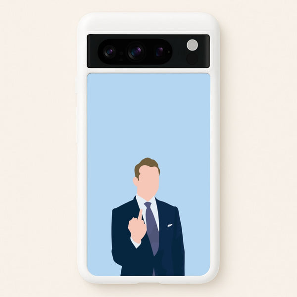 Middle Finger - Suits Phone Case for Google Pixel 8 Pro