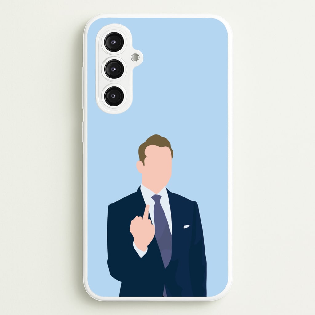 Middle Finger - Suits Phone Case for Galaxy S23FE