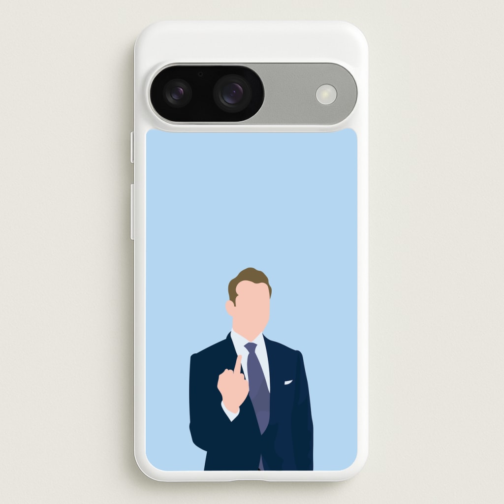Middle Finger - Suits Phone Case for Google Pixel 9 / 9 Pro